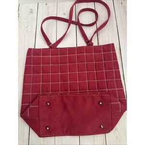 Bath & Body Works Pink Quilted Plush Tote Bag 14”x10”x5” VGUC